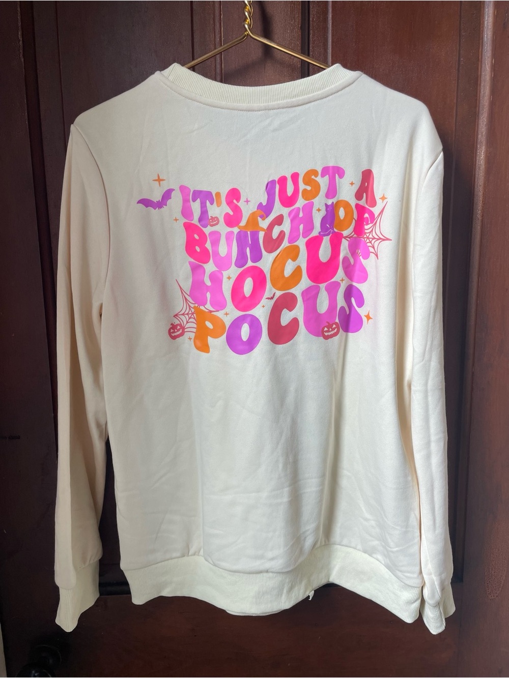 women's large long sleeve Hocus Pocus top - Picture 7 of 7